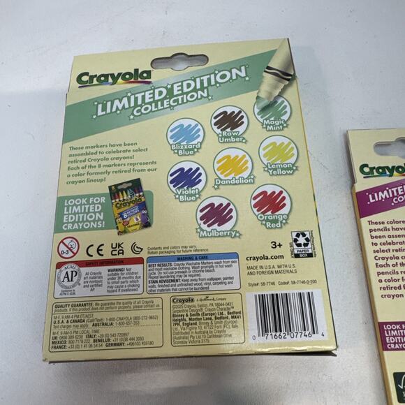 CRAYOLA Variety Pack Limited Edition Crayons Markers & Colored Pencils NEW 2025 - Picture 6 of 8
